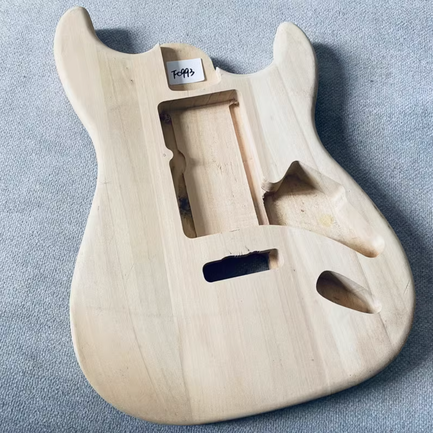 Basswood Solid Guitar DIY Project Body Fit Stratocaster Strat