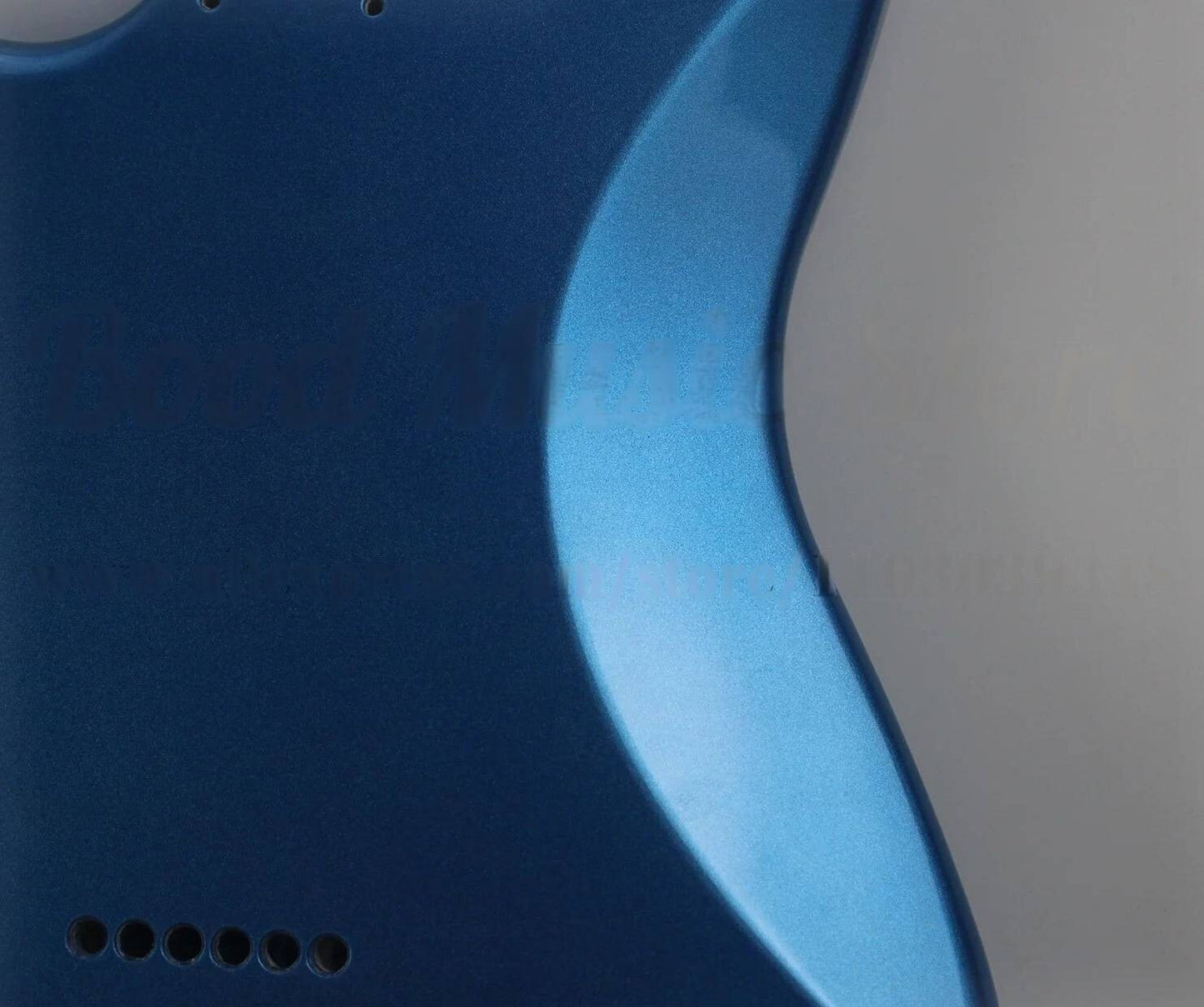 Metallic Blue Finish Alder Wood Guitar Body Fit Telemaster Guitars