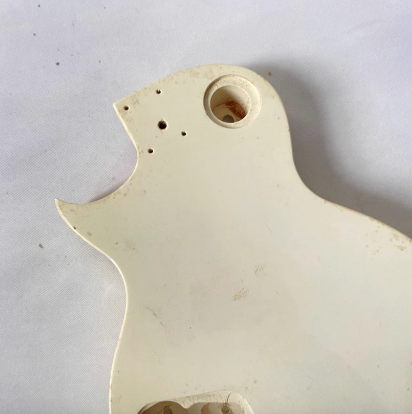 White Single Cut Guitar Basswood Body Fit LP Les Paul