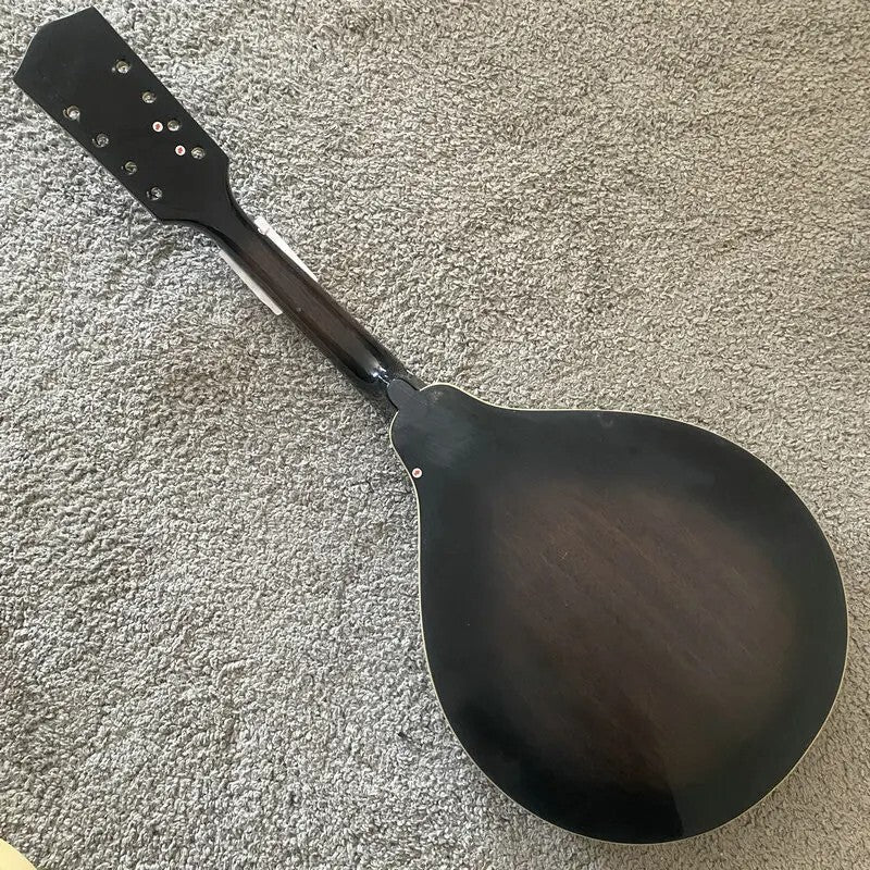 Sunburst 8 String Banjo Guitar, Maple Neck, Rosewood Fingerboard