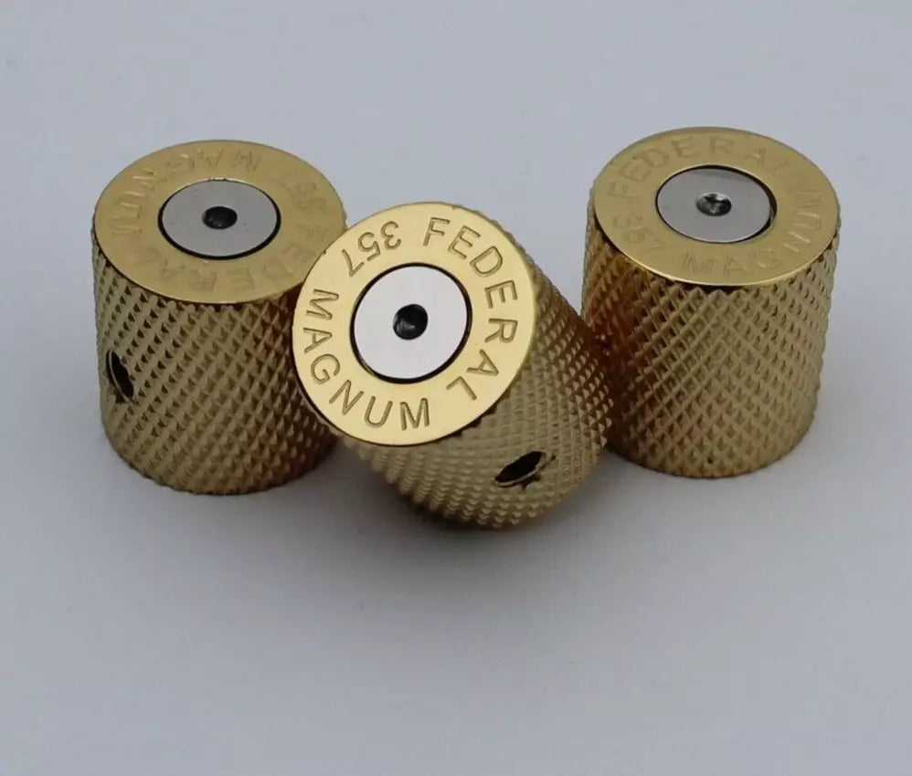 3pcs Brass Guitar Bass Control Knobs For Fender,Dean,Charvel,Ibanez,ESP