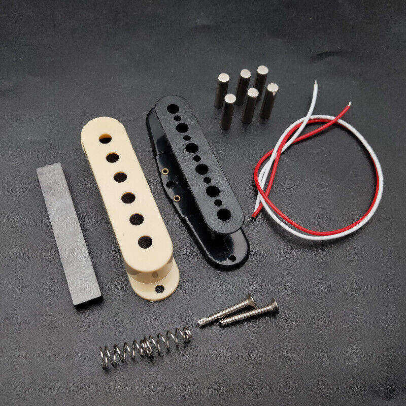 DIY Parts Kits for Making Guitar Pickup of ST Electric Guitar Single Coil Pickup