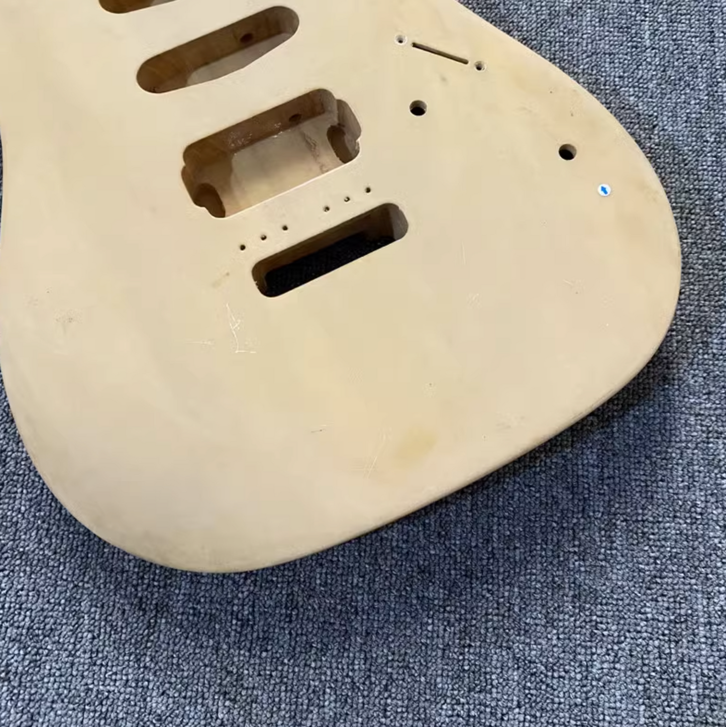 Solid Basswood HSS Guitar Body DIY Project