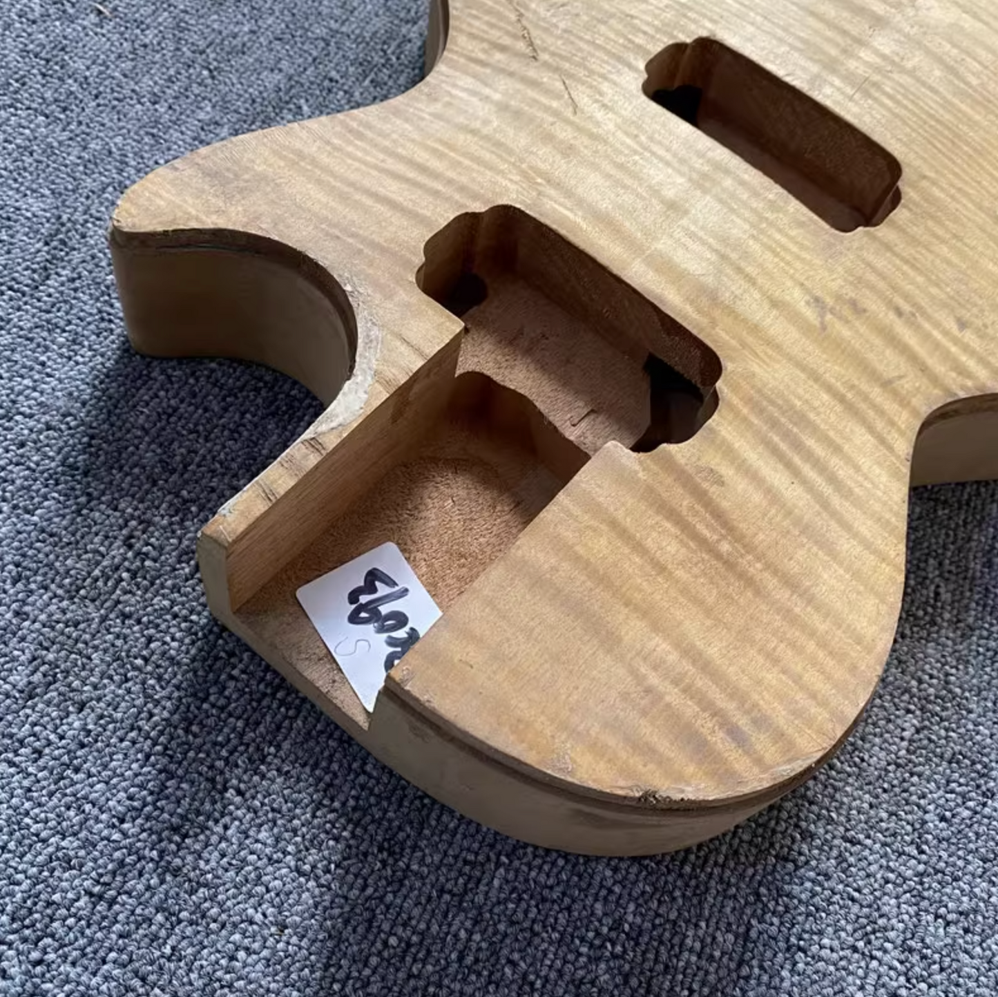 Tiger Maple Top Single Cut Mahogany Guitar Body Fit Les Paul LP