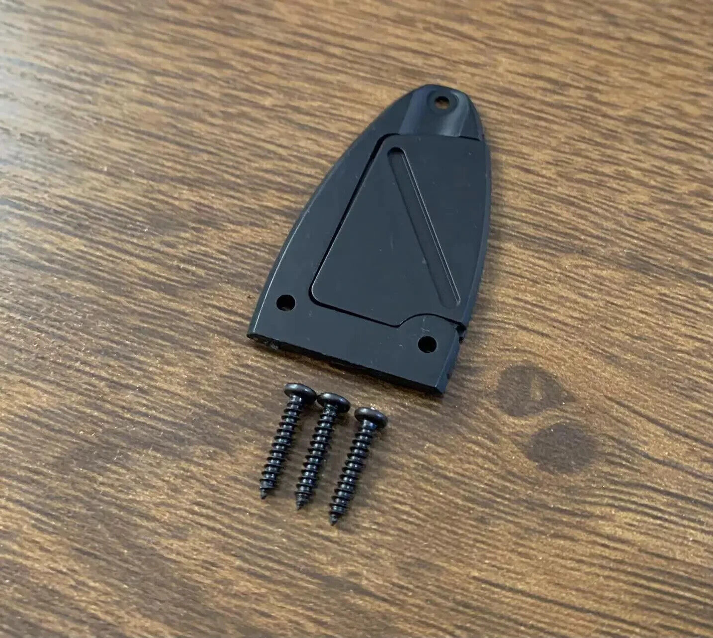 Black Guitar Openable Truss Rod Cover For Ibanez,Cort,Schecter,Rogue,Washburn