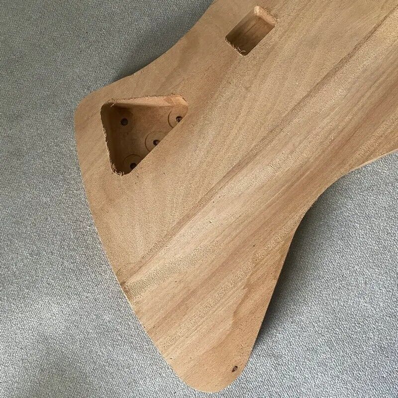 Unfinished DIY Project Guitar Okoume Wood Body Fit Firebird