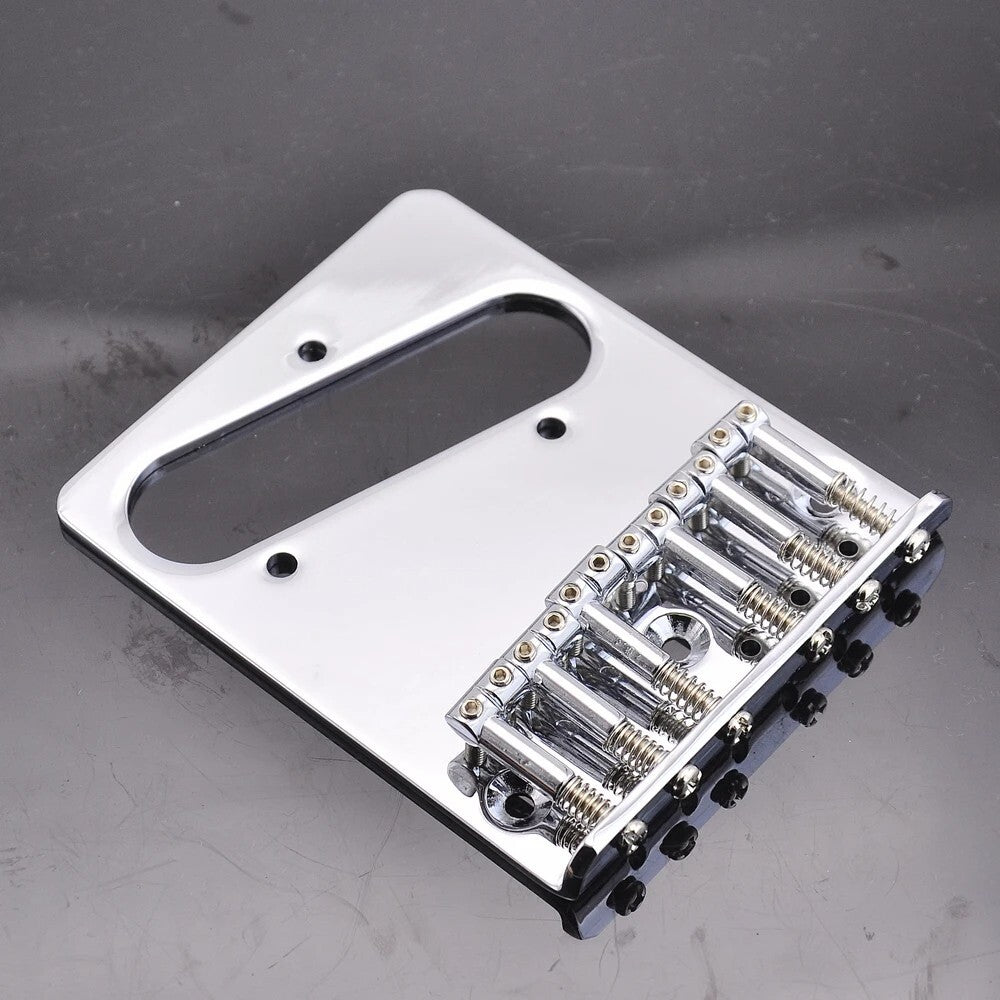 Chrome Top Load Guitar Ashtray Fixed Bridge Fit Telecaster Tele