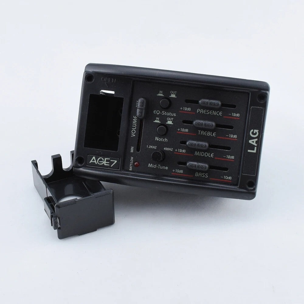 LAG AQE7 Acoustic Guitar EQ Equalizer Preamp Pickup