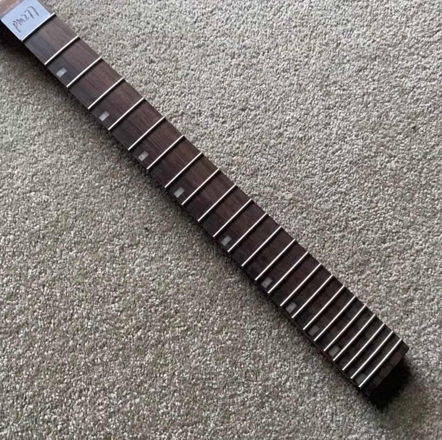 DIY Project Mahogany Wood Guitar Neck, Rosewood Fingerboard Fit Les Paul LP