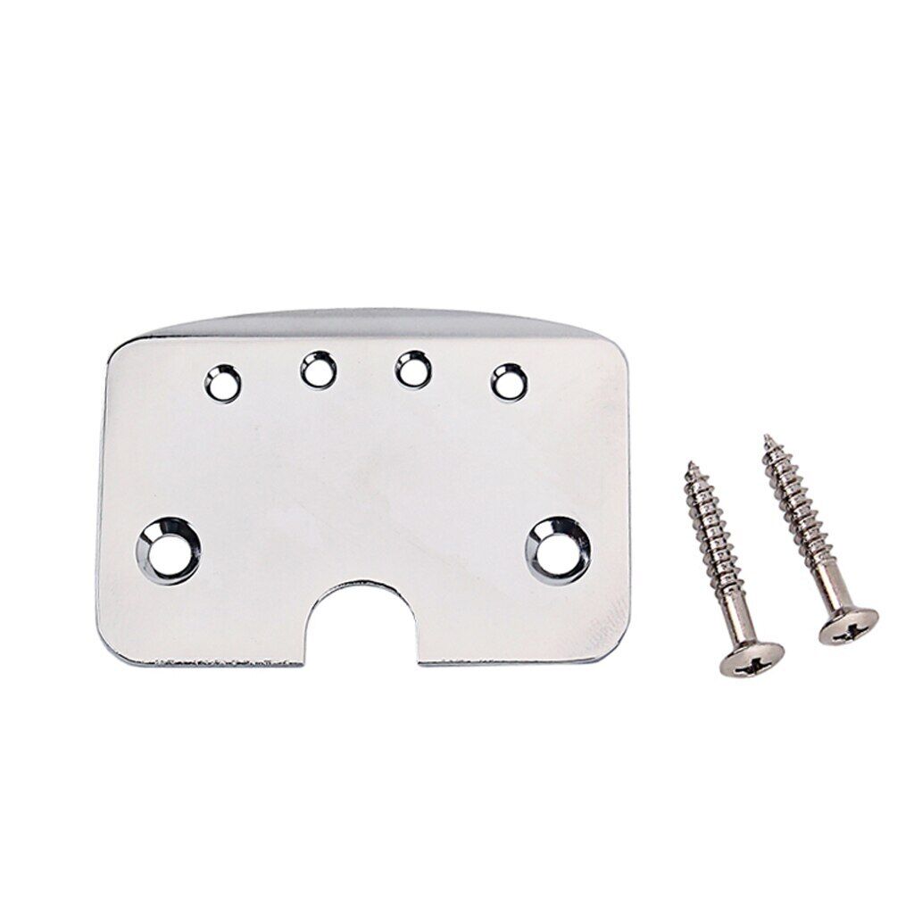 Cigar Box Guitar 4-String Brass Hinge Tailpiece with Screws