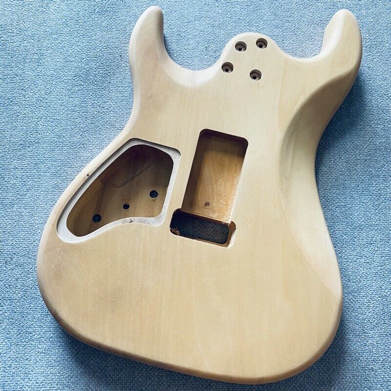 HSH Basswood Guitar Double Cutaway Body