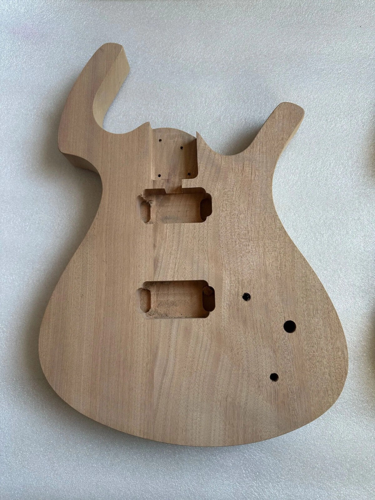 HH Unfinished Mahogany Wood Guitar Body DIY Project