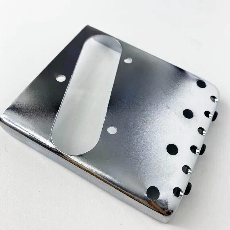 Wilkinson Chrome Bridge Threaded Steel Saddles For Fender Telecaster Tele