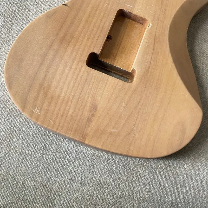 Double Cutaway Solid Alder Wood Guitar Body DIY Project