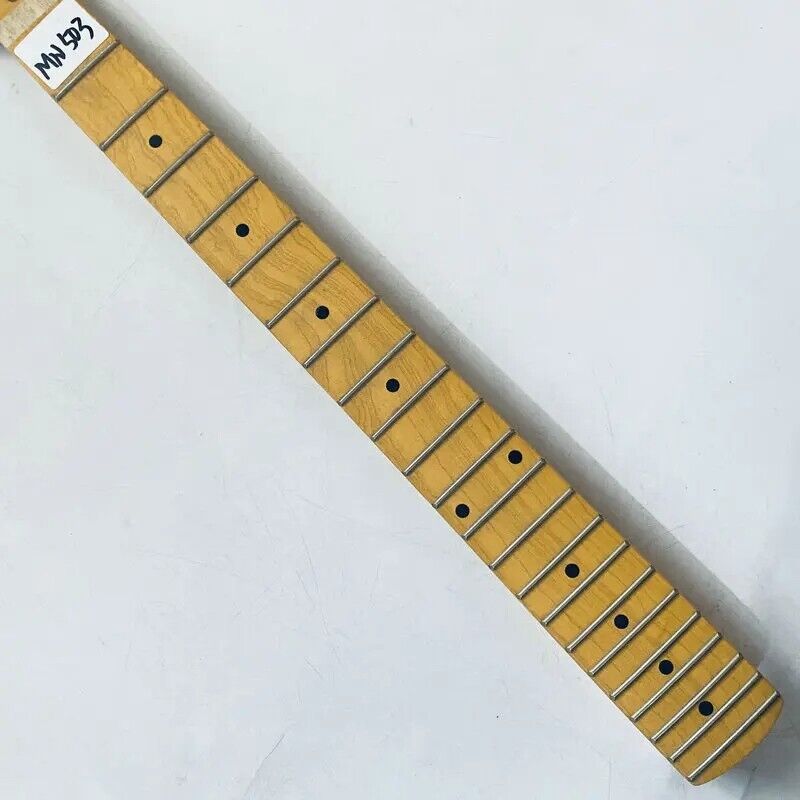 Eacle Yellow Custom Guitar Maple Wood Neck and Maple 22 Frets Fingerboard