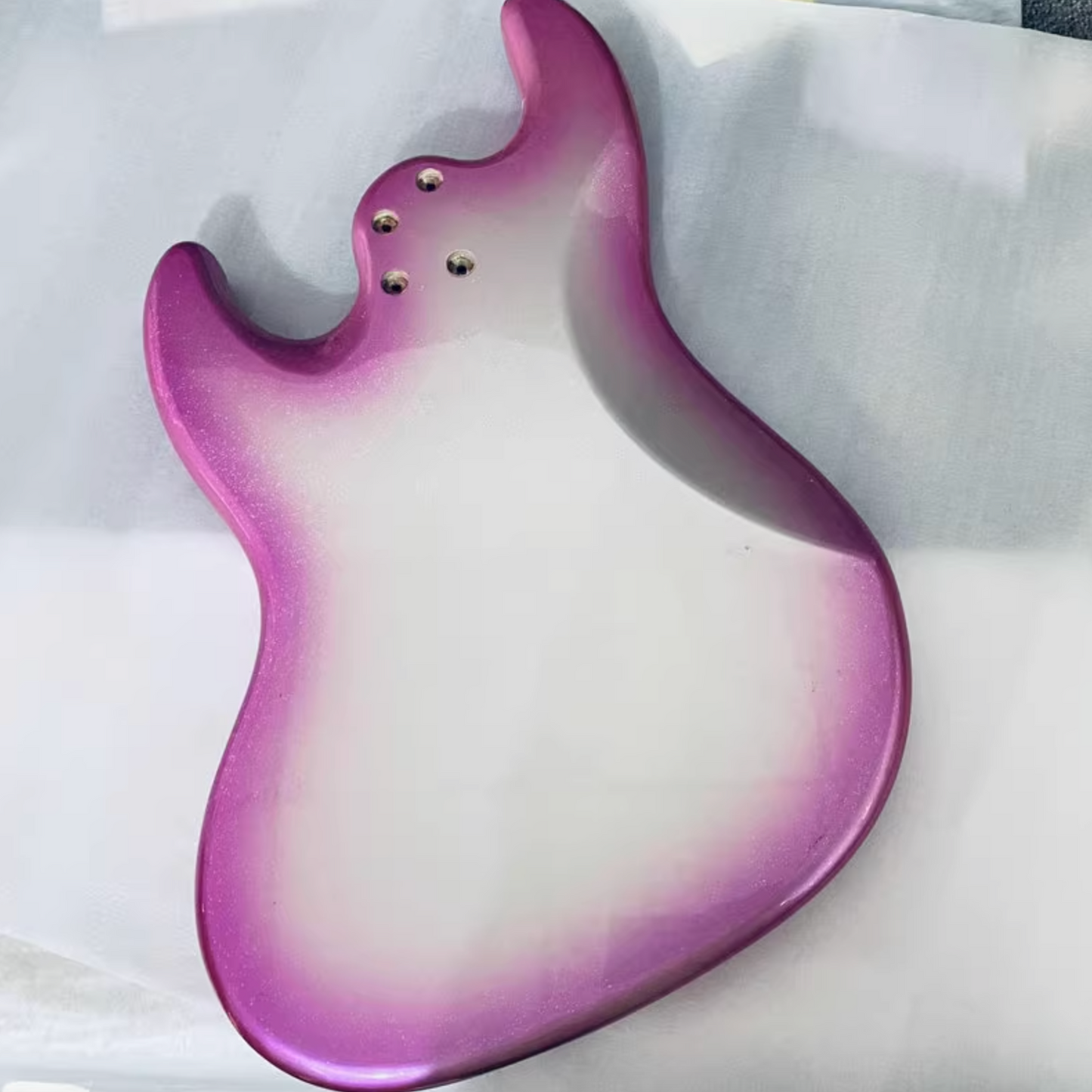 Sparkling Purple Burst 4 String Bass Basswood Body Fit Jazz Bass