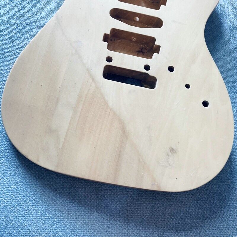 HSH Basswood Guitar Double Cutaway Body
