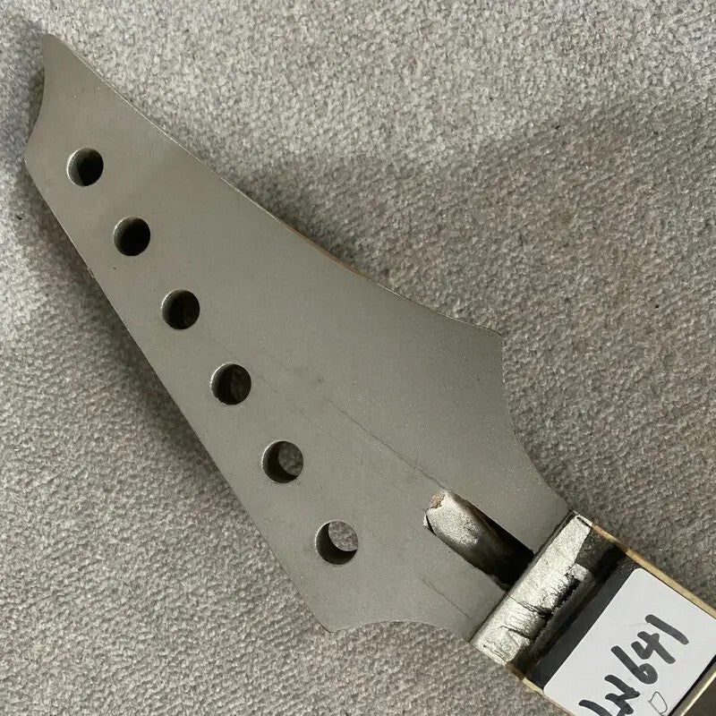 Grey Maple Wood Electric Guitar Neck, Rosewood 24 Frets Fingerboard