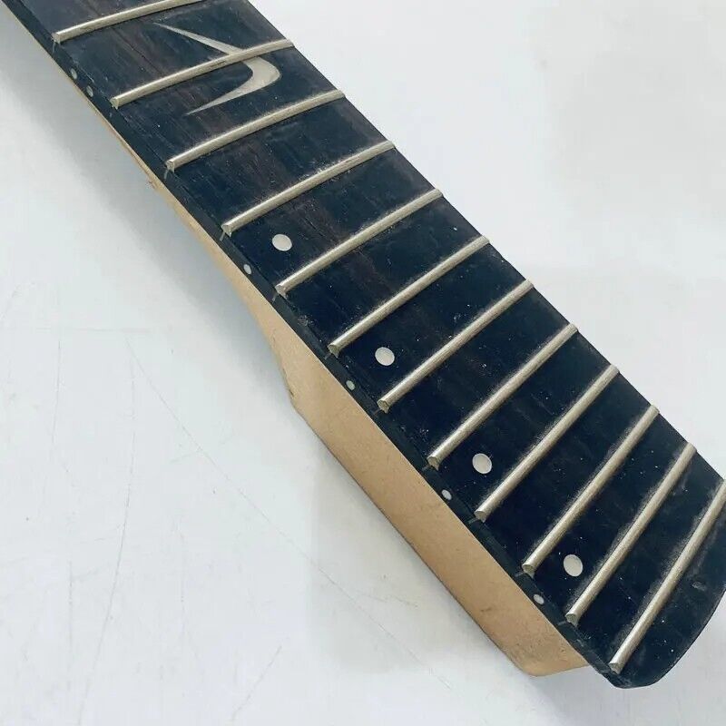 Custom Maple Wood DIY Project Guitar Neck, Rosewood 22 Frets Fingerboard