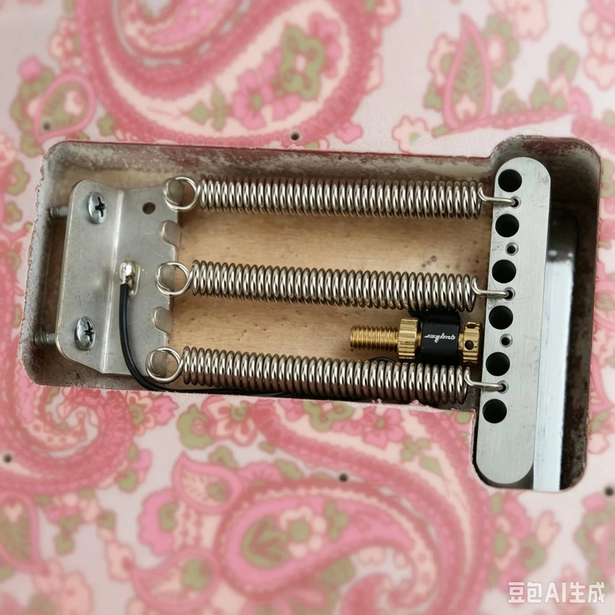 Guitar Tremolo Stopper Stabilizer Brass & Aluminum