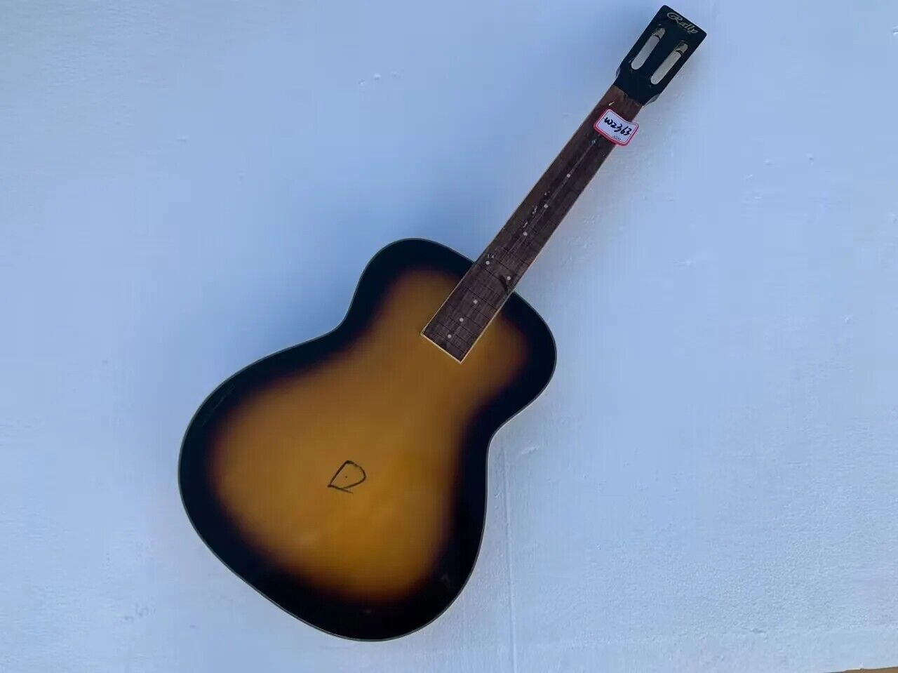 Tobacco Burst Dobro Resonator Guitar, Maple Neck, Rosewood Fingerboard