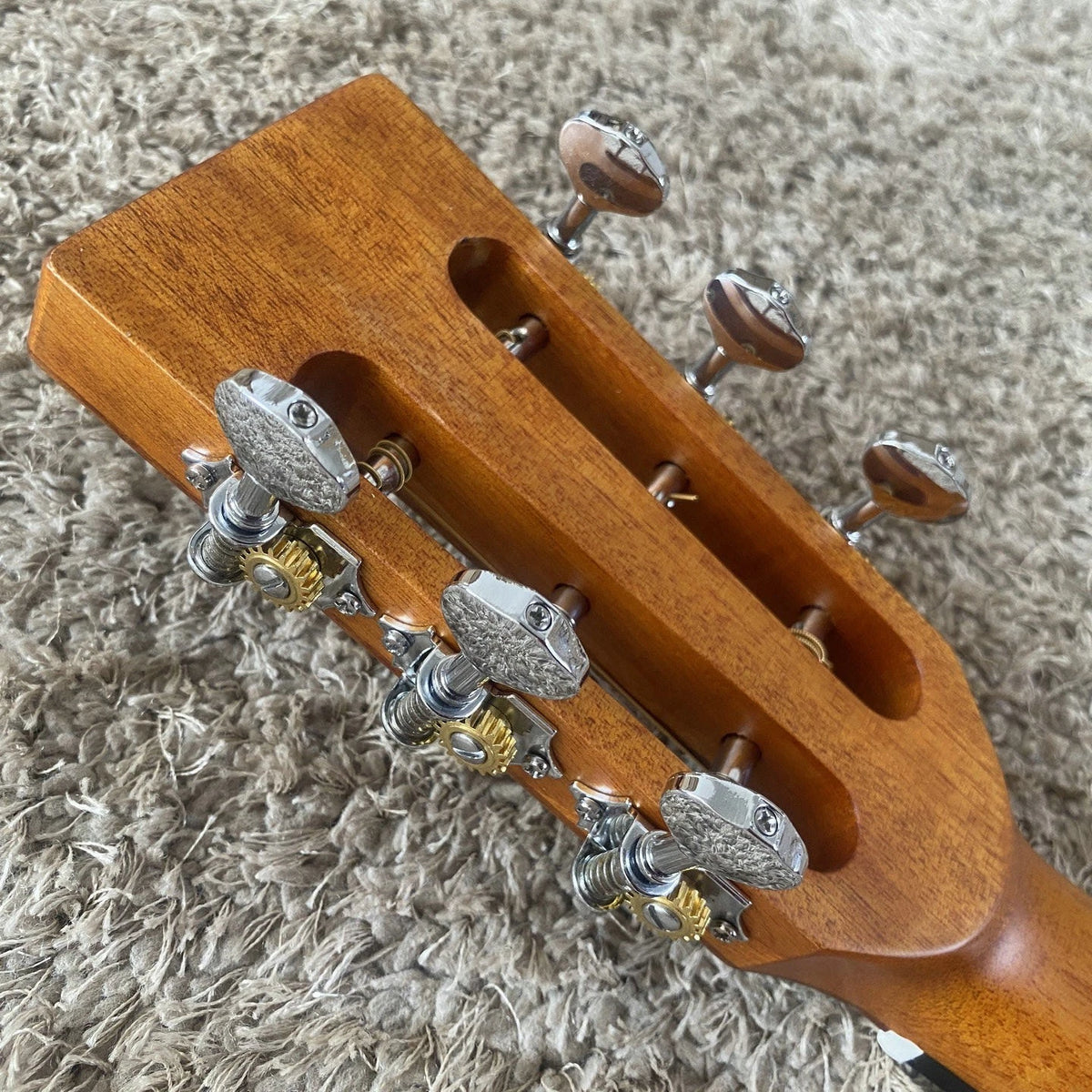 38-Inch Parlor Acoustic Guitar, Red Pine Top, Santos Rosewood Body