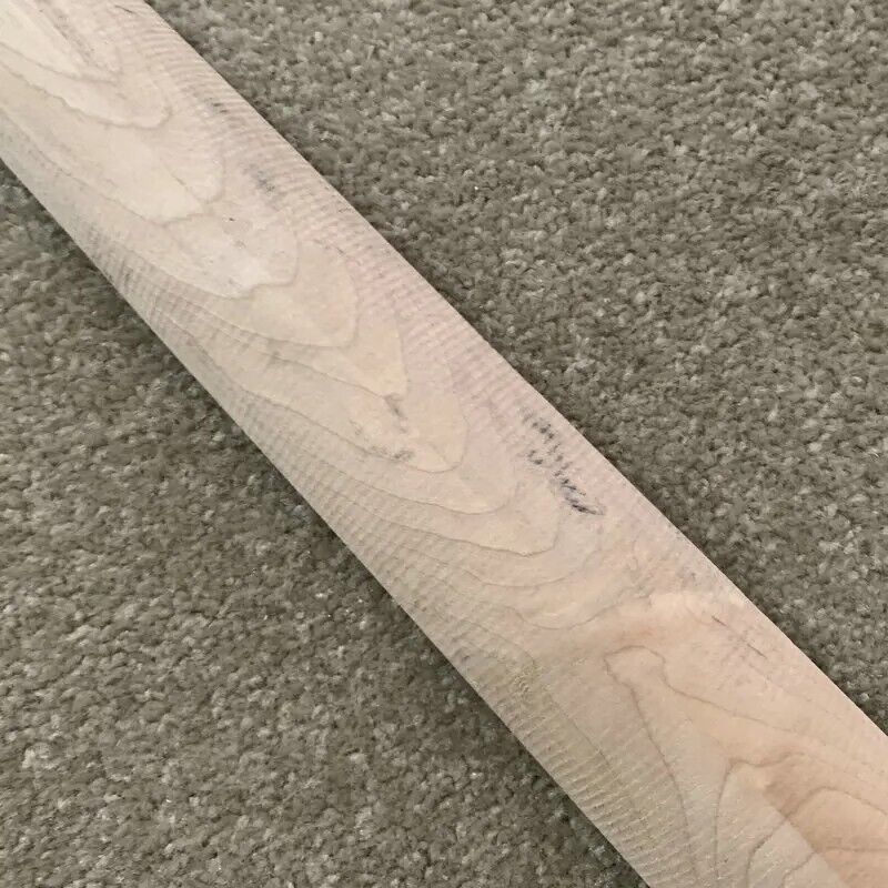 Fretless Rosewood Fingerboard 4 String Bass Uncut Maple Neck DIY Project