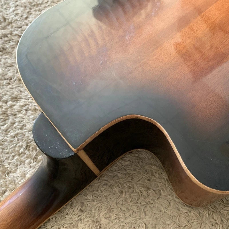 DIY Project Resonator Guitar Project in Sunburst