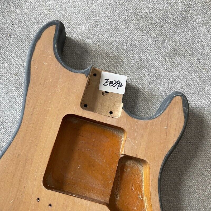 Mahogany Wood Custom Guitar String Through Body