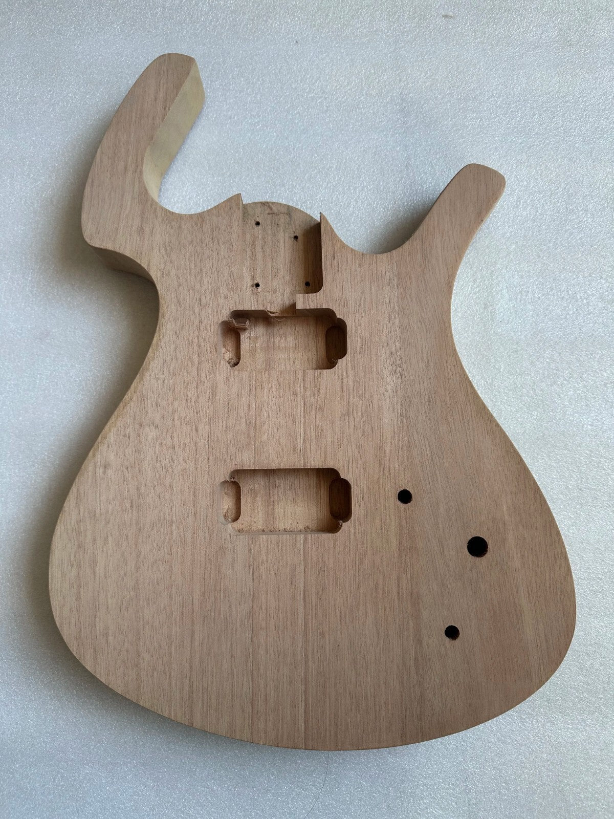 HH Unfinished Mahogany Wood Guitar Body DIY Project