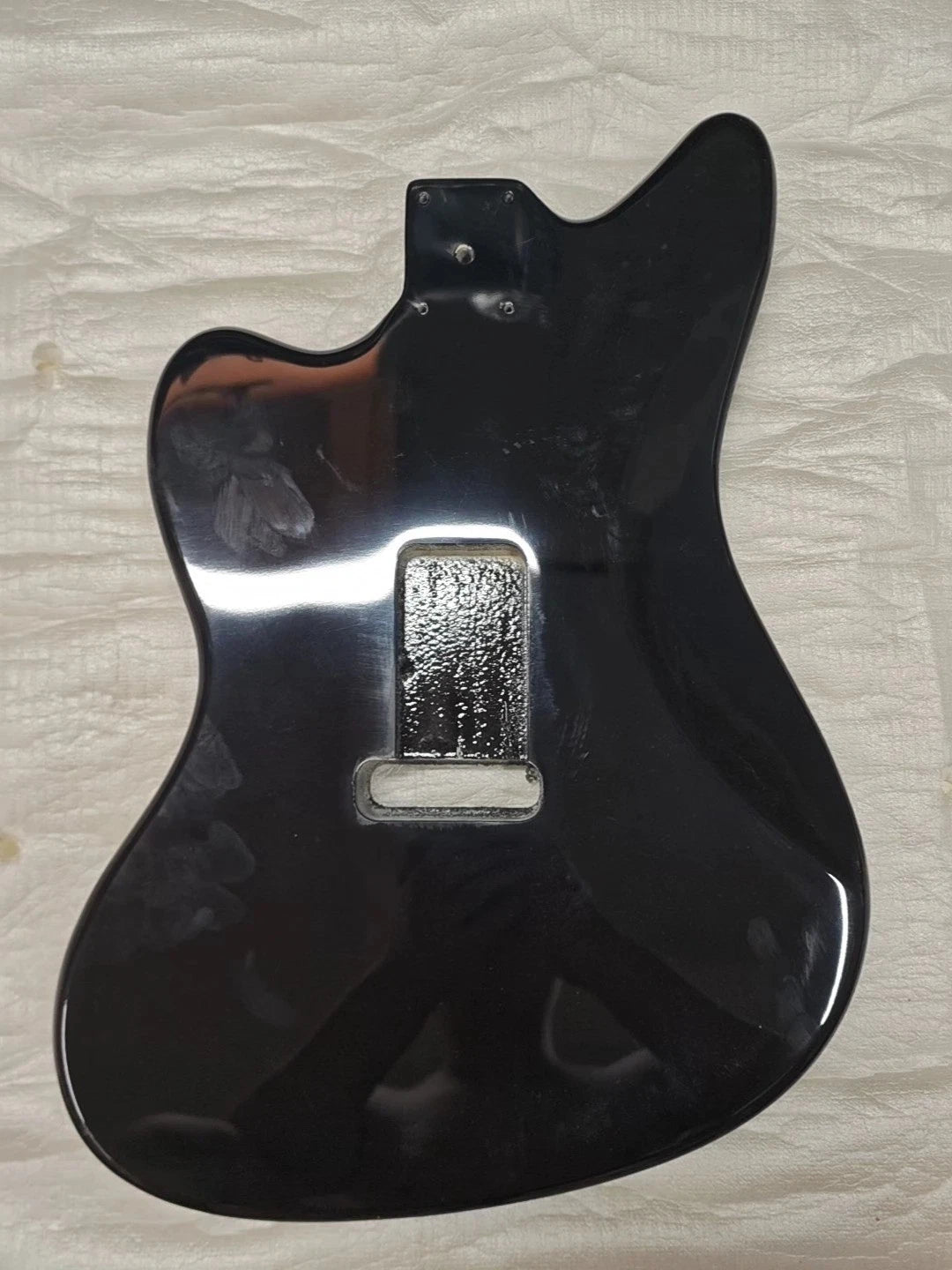 Black Poplar Wood Guitar Body DIY Project Fit Jazzmaster