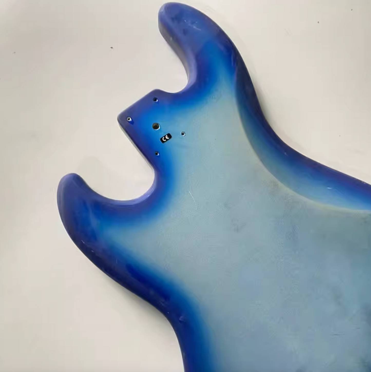 Silver Blue Burst Basswood 4 String Bass Body Fit Jazz Bass