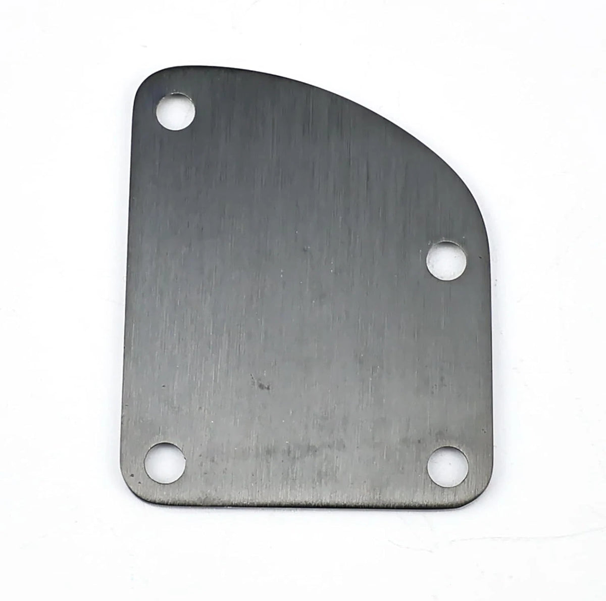 Silver Vintage Engraved Steel Guitar Bass Neck Plate Fit Strat Tele