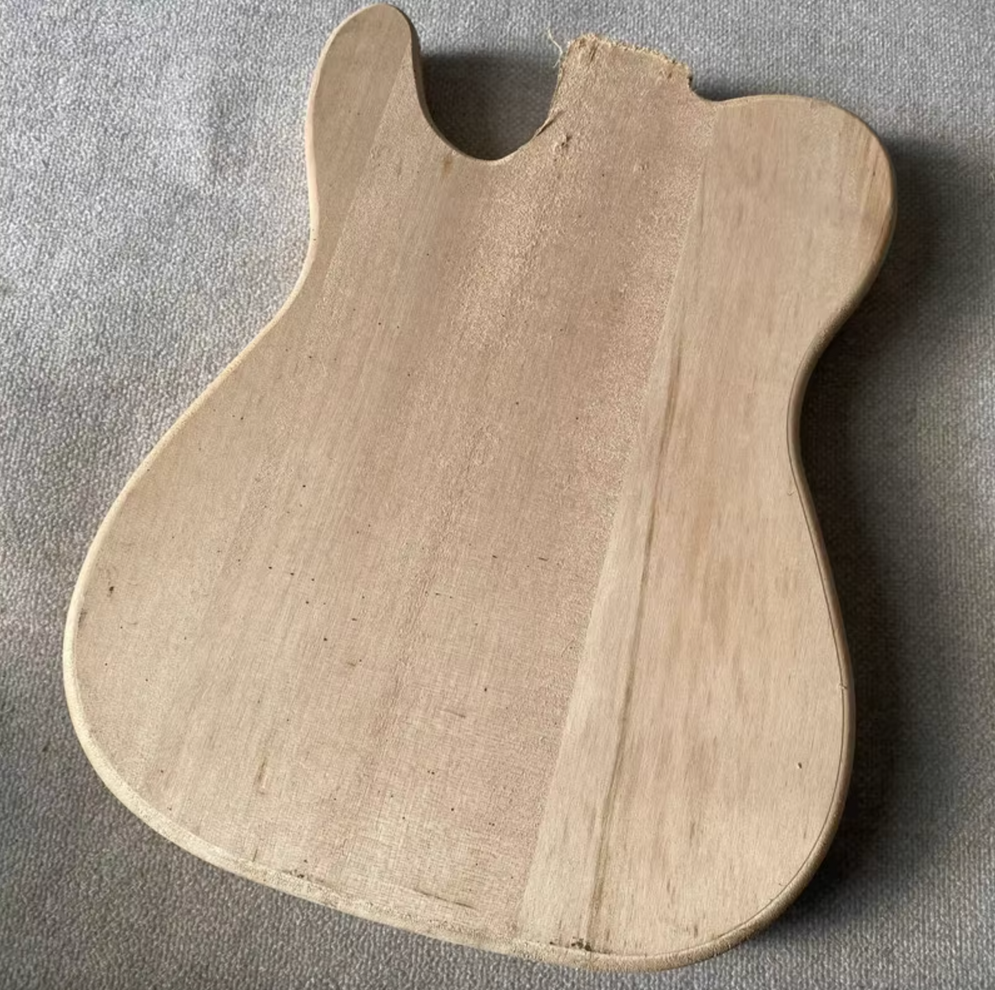 Unfinished Basswood Guitar Single Cut Body Fit Telecaster Tele