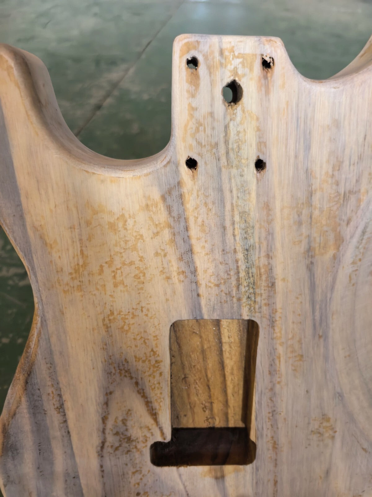 Poplar Wood DIY Project Guitar HSH Body Fit Stratocaster Strat