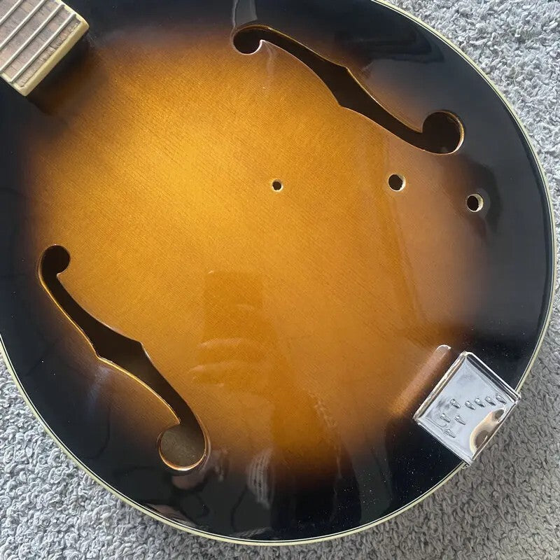 Sunburst 8 String Mandolin, Basswood Body, Maple Neck, Rosewood Fingerboard