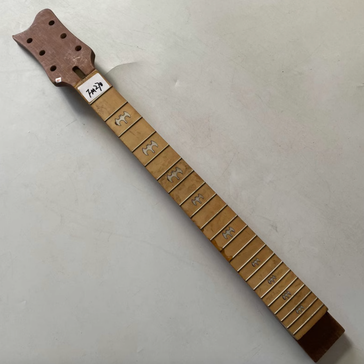 DIY Project Maple Wood Guitar Neck, Maple Fingerboard 22 Frets