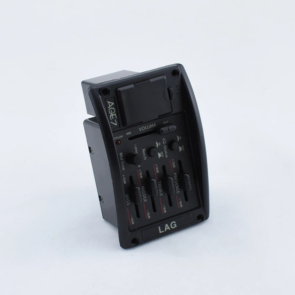 LAG AQE7 Acoustic Guitar EQ Equalizer Preamp Pickup