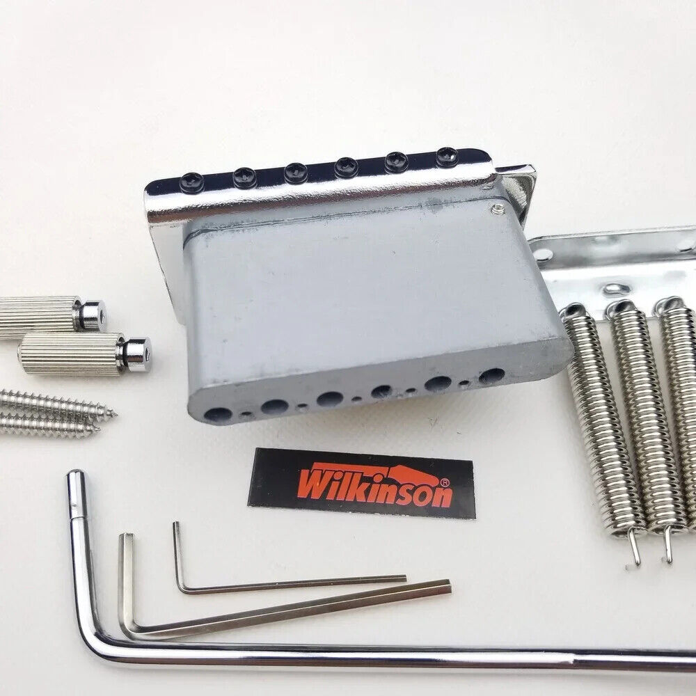 Wilkinson WOV06 2 rear point double swing guitar tremolo system bridge