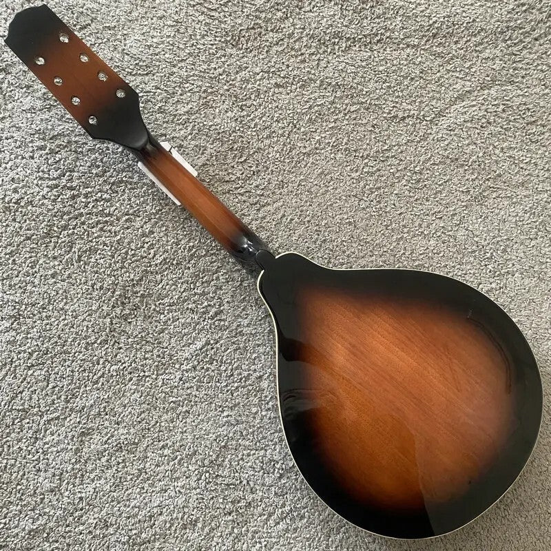 Tobacco Burst 8 String Mandolin Guitar, with Mahogany Neck, Rosewood Fingerboard