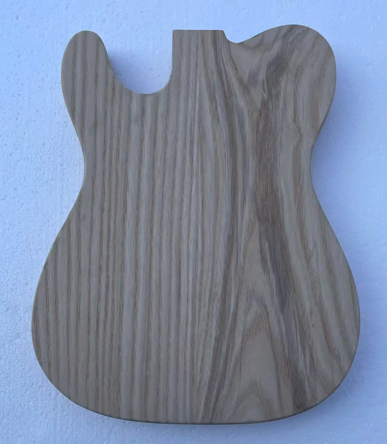 Unfinished Ash Wood Electric Guitar Body Fit Telecaster Tele