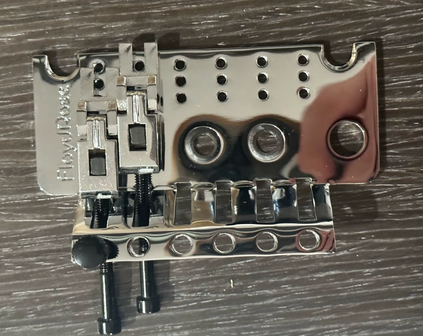 Chrome Floyd Rose Guitar Bridge Tremolo Base Plate