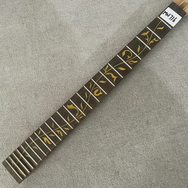 Maple Wood Electric Guitar Neck, Rosewood Fingerboard, Tree of Life Inlay