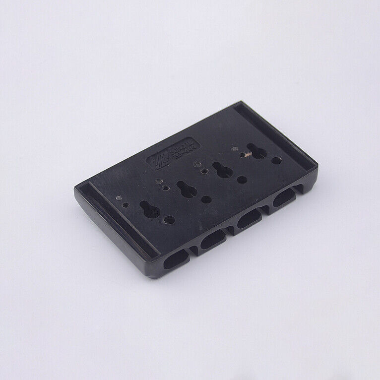 Guitar Bridge 1 Set Bass Bridge For 4 Strings Electric Bass Black