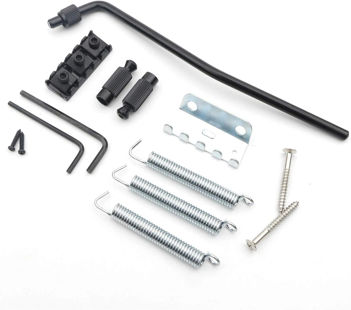 Black Guitar Tremolo Licensed Floyd Rose Bridge System