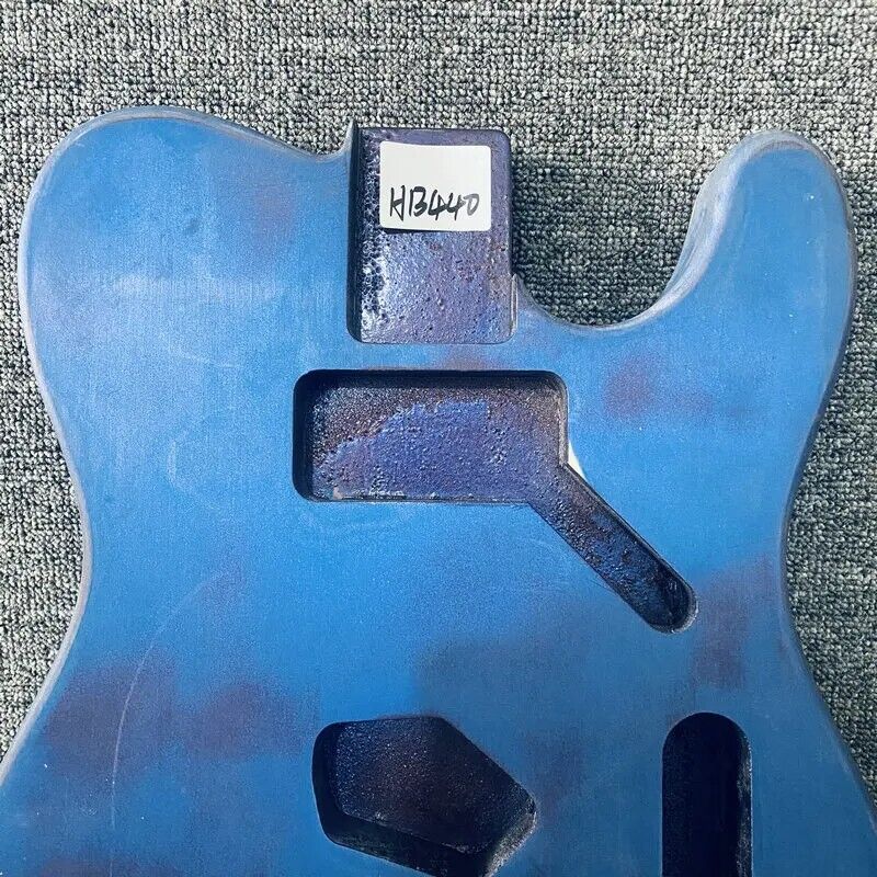 Blue Single Cut Guitar Basswood Body Fit Telecaster Tele