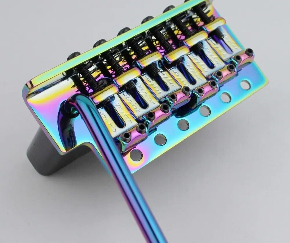 Rainbow Finish Vintage Guitar Bridge Tremolo For Fender Stratocaster Strat