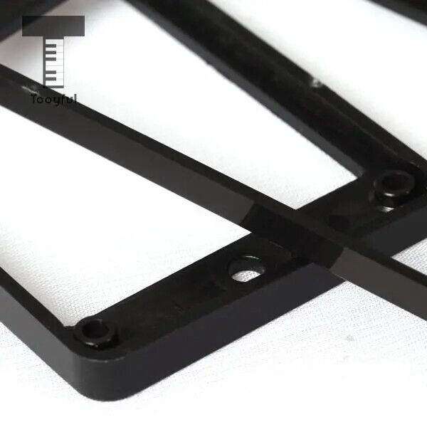 Black Guitar Flat Humbucker Pickup Rings For Washburn,Rogue,Ibanez,Fender,ESP