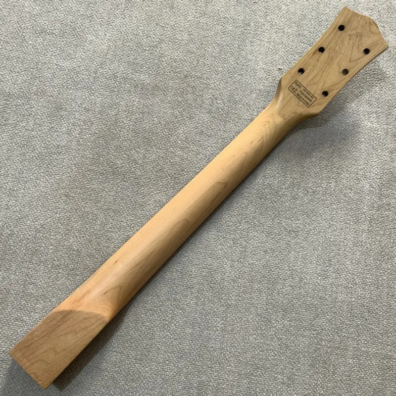 JSZ Maple Wood Black Guitar Neck, Rosewood 22 Frets Fingerboard