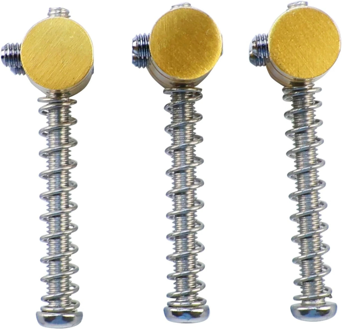 3pcs Brass Guitar Ashtray Bridge Saddles Fit Telecaster Tele